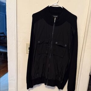 DKNY Black Bomber Jacket